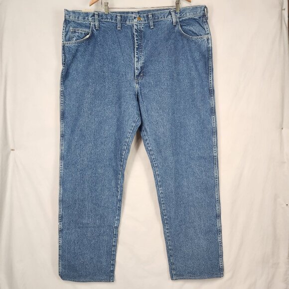 NWT Bulwark FR Denim Bootcut Jeans Men's 50 x 36 Blue Work PEJ6SW Flame Resist - Picture 1 of 6